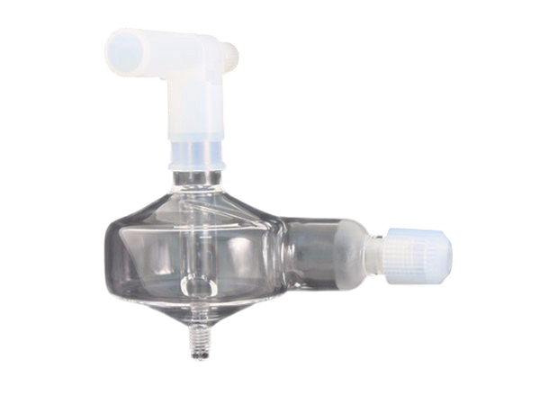 Quartz cyclonic spray chamber