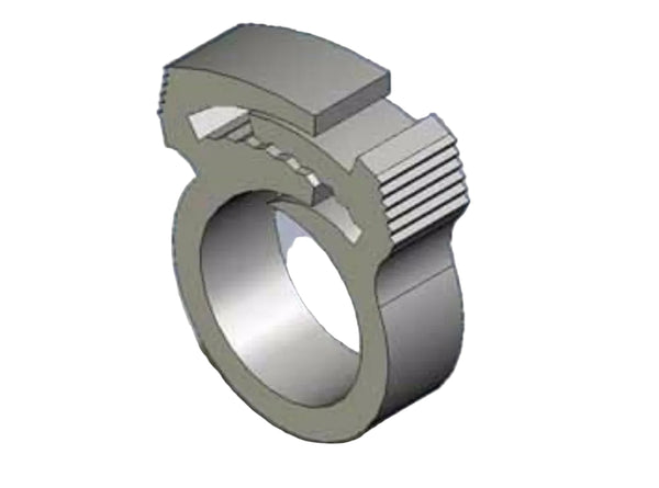 Clamp, Snap Grip, Hose and Tube, 1/4"
