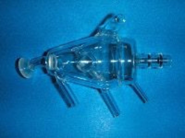 Spraychamber, impactbead, water cooled,w/4mm drain