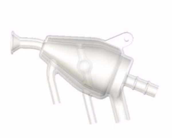 Spraychamber, impactbead, water cooled, Quartz