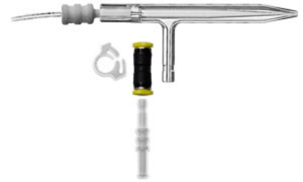 Nebulizer, Conikal concentric, 1ml/min, w/EZYLok