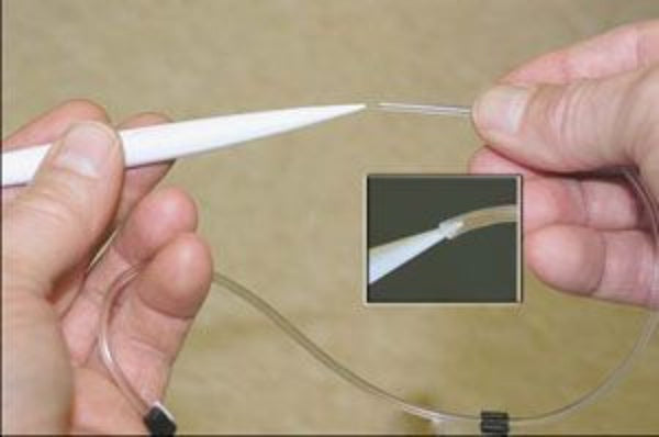 Flaring tool for Peri-Pump tubing